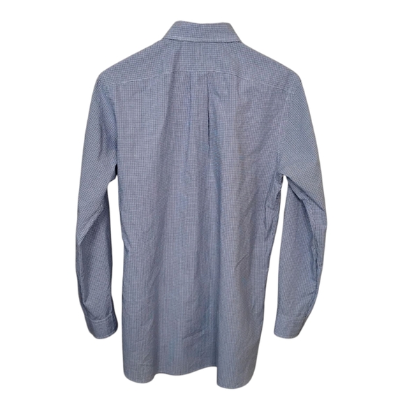 Ralph Lauren Men's Blue, White, and Black Checkered Shirt, Neck 15 32-33 - Picture 2 of 9